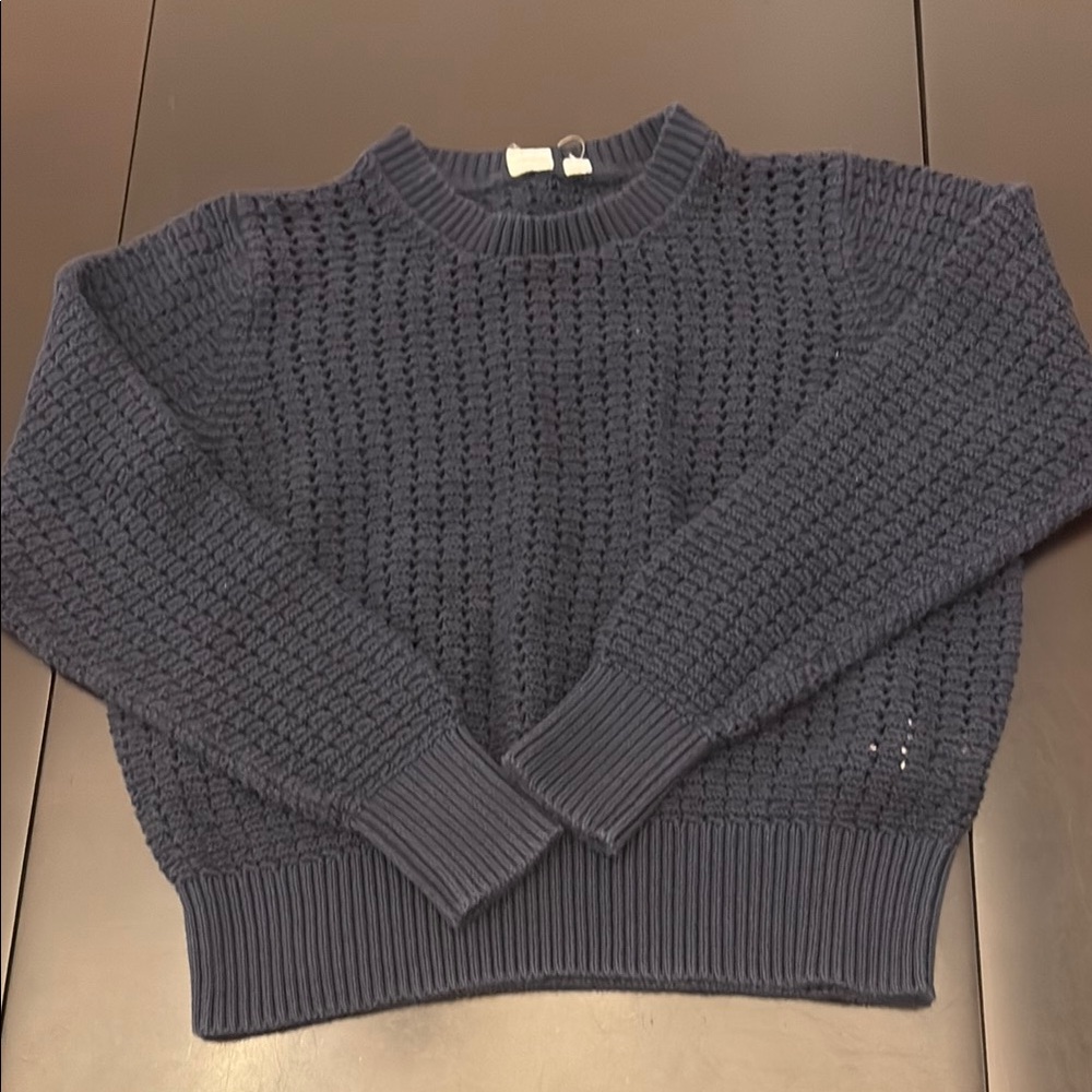 Navy Blue kids gap sweater size medium